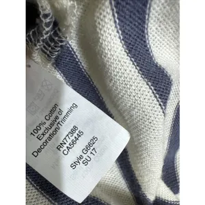 NWT Madewell Blue White Striped‎ Pocket Tank Top Women Sz M OLDSTOCK thumbnail 6