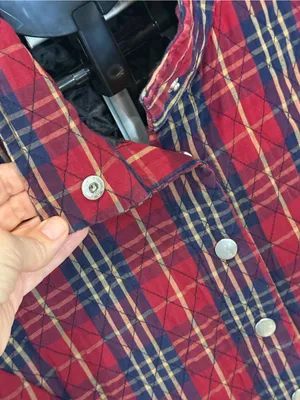 Baxter & Wells Quilted Plaid Snap-Front Vest – Women’s XL thumbnail 3