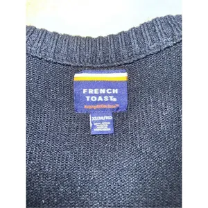 Women’s Navy Blue Knit Sweater Vest XS thumbnail 7