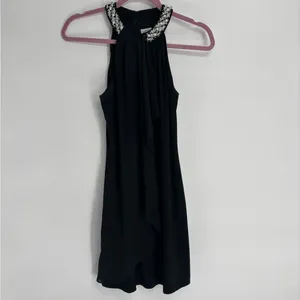 Vintage Cache’ Women’s Knee Length Beaded Neck Dress thumbnail 4
