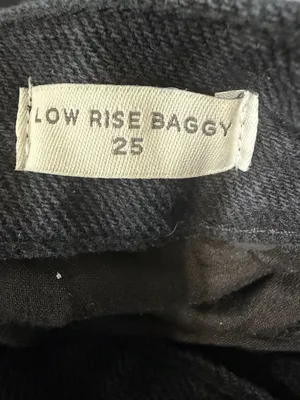 PacSun Women's Black Low Rise Baggy Jeans thumbnail 3