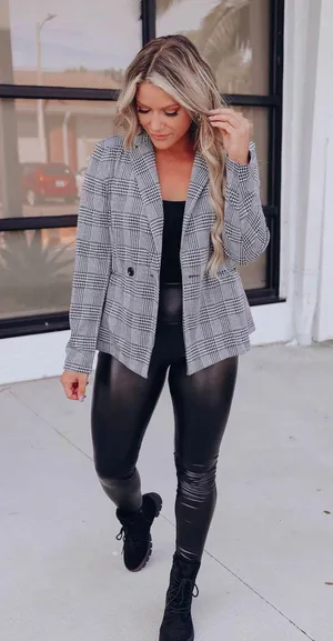 FAUX LEATHER LEGGINGS Black Size M thumbnail 1