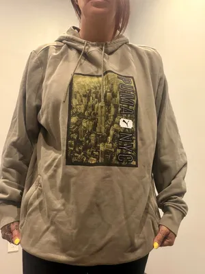 Unisex Puma XL Extra Large Hoodie Sweatshirt Hooded thumbnail 1