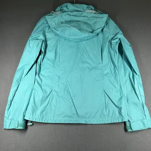 Columbia Jacket Womens Medium Green Hooded Lightweight Full Zip Windbreaker thumbnail 12