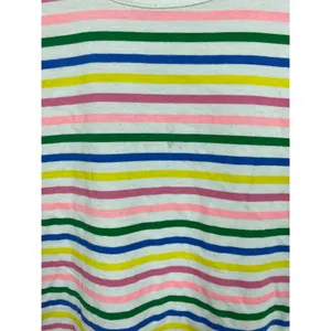 J.Crew Rainbow Stripe Cotton Pajama Short Set Sz.XS thumbnail 12