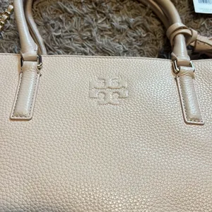 Tory Burch Thea Small Convertible Tote in Sweet Melon thumbnail 4