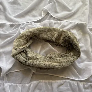 Faux Fur Infinity Scarf Tan thumbnail 2