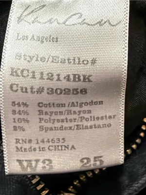 Kancan Los Angeles Women’s Black Skinny Jeans Size W3 25 thumbnail 6