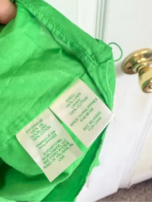 Lilly Pulitzer Kylanne Puff Sleeve Linen Mini Dress in Gecko Green thumbnail 5