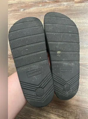 Hunter Originally Elastic Black Slide Sandals Size 7 thumbnail 10