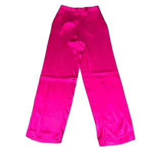 Zara Pink Satin Effect Dress Pants(Size Small) thumbnail 3