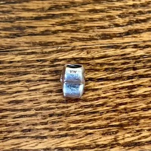 Pandora Moments Charm - Happy Anniversary with Gold Heart S925/14k 791290 thumbnail 8