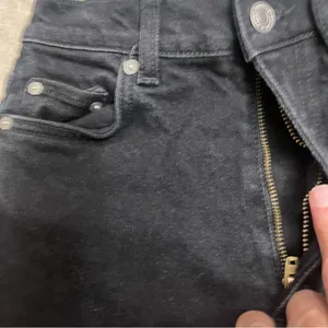 & Other Stories‎ anthropology straight jeans High Waist Black Jeans Sz 26 x30 thumbnail 7