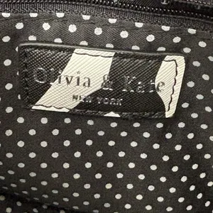 Olivia & Kate Zebra Striped Dumpling Bag thumbnail 3