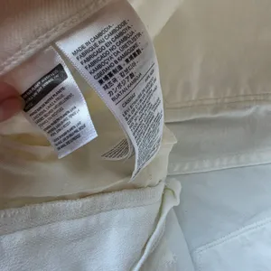 Levis 311 Shaping Skinny Capri Jeans White Stretch Cropped Denim‎ Pants Size 30 thumbnail 3