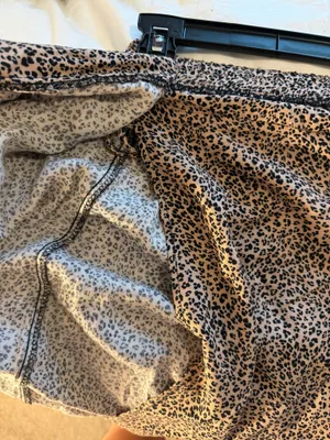 Tie leopard skirt Brown Size M thumbnail 4