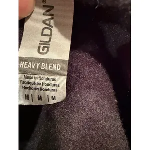 Gildan Heavy Blend Black Retro Cat Celestial Karma Graphic Sweatshirt Medium thumbnail 6