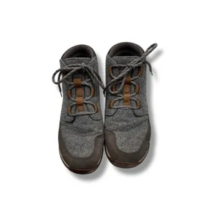 Chaco Borealis Ledge Waterproof Boots Women's 10‎ Gray Wool Suede Winter thumbnail 2