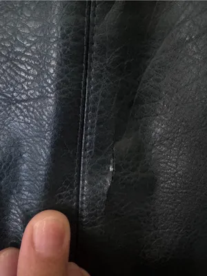 Zara Black Faux Leather A-Line Mini Skirt thumbnail 5