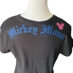 Walt Disney World Mickey Mouse‎ Black T-Shirt Super Star Disneyland XL thumbnail 6