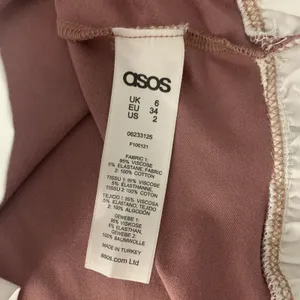 ASOS Top 2 Short Sleeve Small Pink Twofer Layered Casual Minimalist Chic thumbnail 7