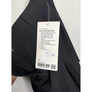 NEW Lululemon Box Pleat Golf Skort Black Size 2 / 22 thumbnail 9