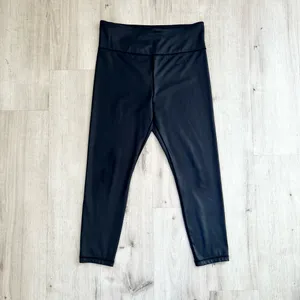 Zyia Active Black Metallic Light N Tight Hi-Rise 7/8 Leggings thumbnail 4