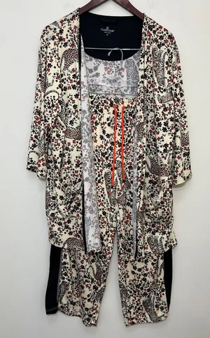 Cuddl Duds Women's 2 Piece Pajama Set Size Medium thumbnail 1