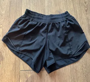 Black Lululemon Shorts Hotty Hot thumbnail 1