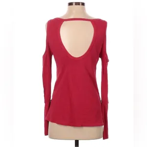 Splits 59 cold shoulder long sleeve top thumbnail 2