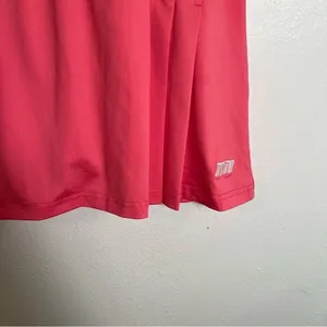 Women's Size XL Pleated Athletic Skort Skirt Shorts Bright Pink Pull On Elastic thumbnail 4
