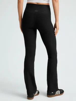 Beyond Yoga Spacedye Practice High Waisted Bootcut Pants Legging in Dark Night M thumbnail 2