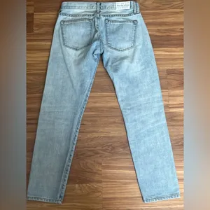 Artisan de Luxe patchwork and distressed denim Low rise Size 24 Cropped thumbnail 2