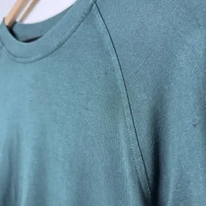 LAKE Women Pajama Top Small Green Modal Long Sleeve Raglan Sweatshirt‎ Lounge thumbnail 3