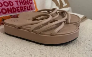 A New Day Nude platform sandals thumbnail 1
