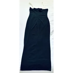 Fisoew Colorblock Maxi Dress with Slit White Size M thumbnail 6