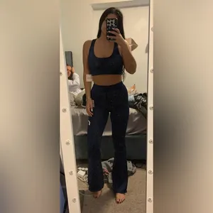 NWOT Superdown sparkly flare pants set thumbnail 4