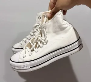 Converse Chuck Taylor All Star Lift‎ Platform High Top Women's 9 - White/Black Q thumbnail 1