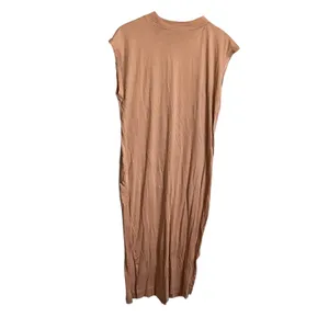 Free People FP Beach Mauve‎ Sleeveless Maxi Dress Side Slits Pockets Medium thumbnail 5