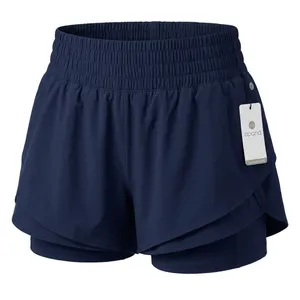 Apana Yoga /Panty lined/Navy Shorts Sz XL NWT thumbnail 1