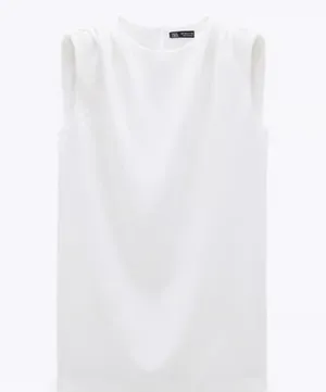 ZARA Dress Mini White thumbnail 3