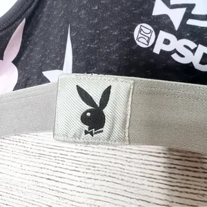 PSD X Playboy Black Pink & Blue Pastel Playboy Bunny Sports Bra Size Large thumbnail 7
