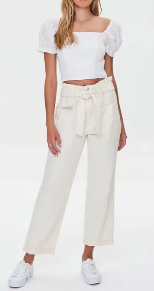 Forever 21 Paper Bag Pants thumbnail 1