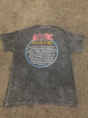 AC/DC Washed Tee Size Large thumbnail 6