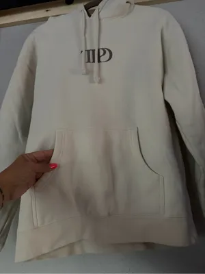 Taylor Swift TTPD The Manuscript Edition Cream Hoodie - Size M thumbnail 6