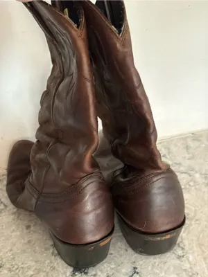 Vintage Durango Classic Brown Leather Western Boots thumbnail 14