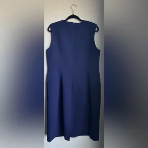 Anne Klein Navy Sheath Dress thumbnail 5
