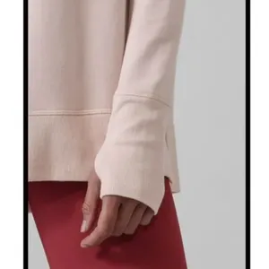 Athleta Pullover Sweatshirt in Light Pink thumbnail 2