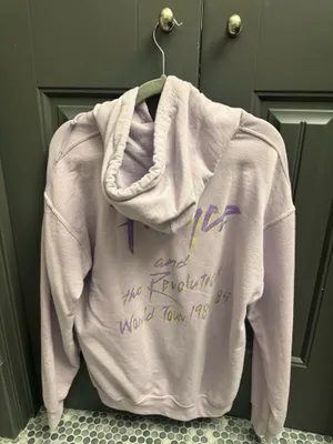 PRINCE Doves Cry Hoodie Sweatshirt Size M thumbnail 4
