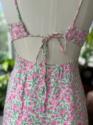 ZARA Floral Mini Dress thumbnail 3